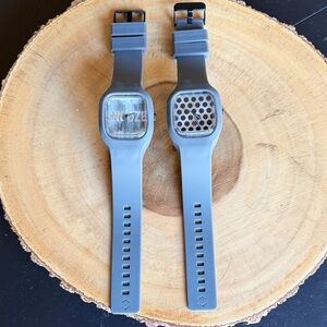Modify Gray Silicone Gender Neutral Watch
